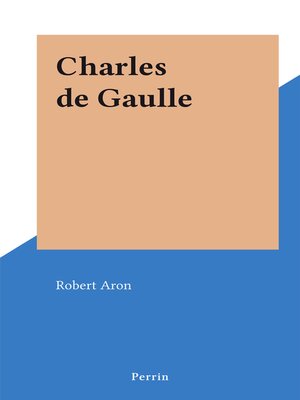 cover image of Charles de Gaulle
